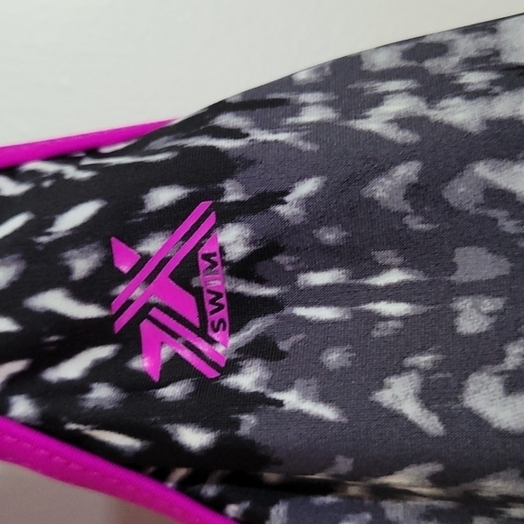 Zeroxposur Swim Racer Back Tankini Size 10 - Picture 7 of 9